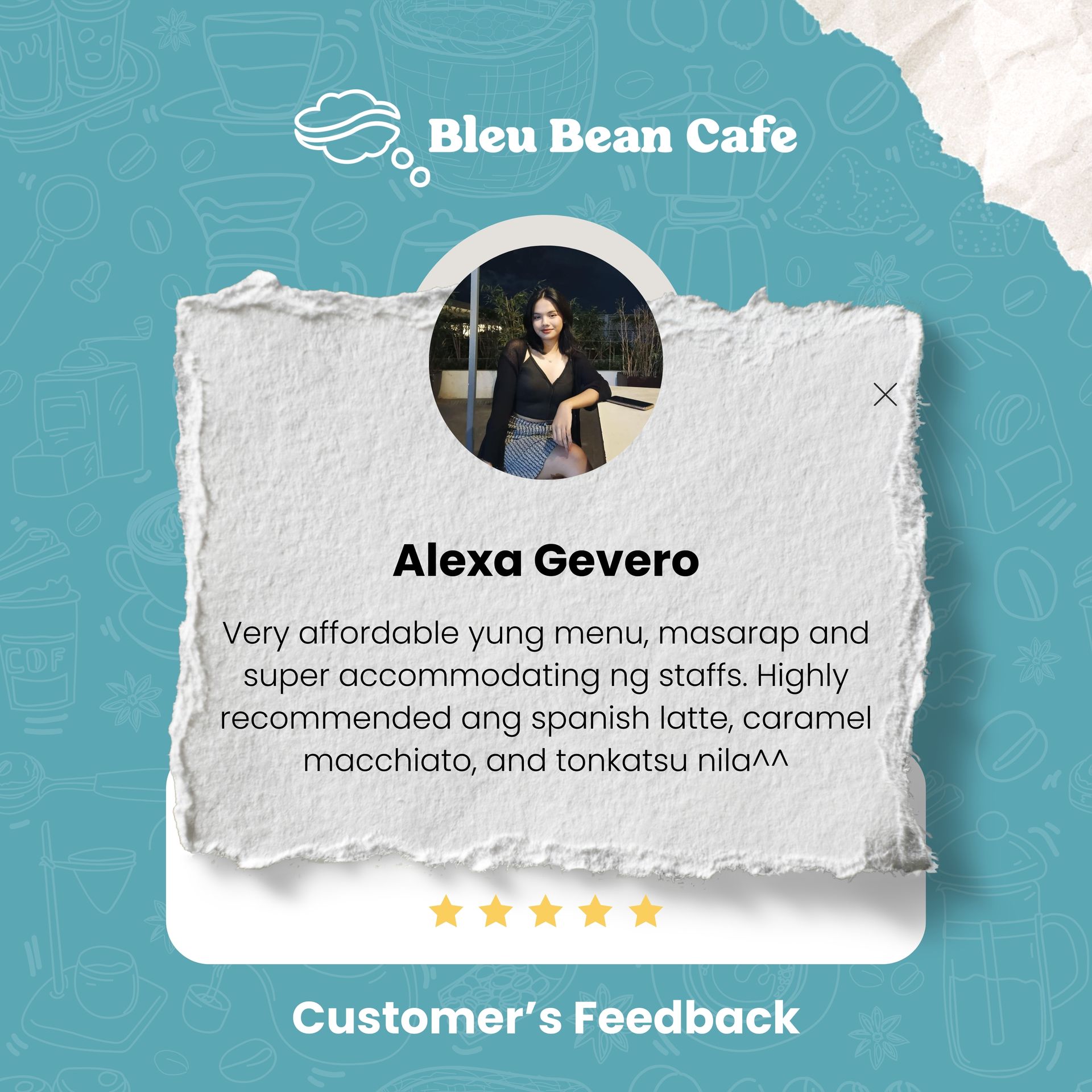 Bleu Bean Cafe - Review