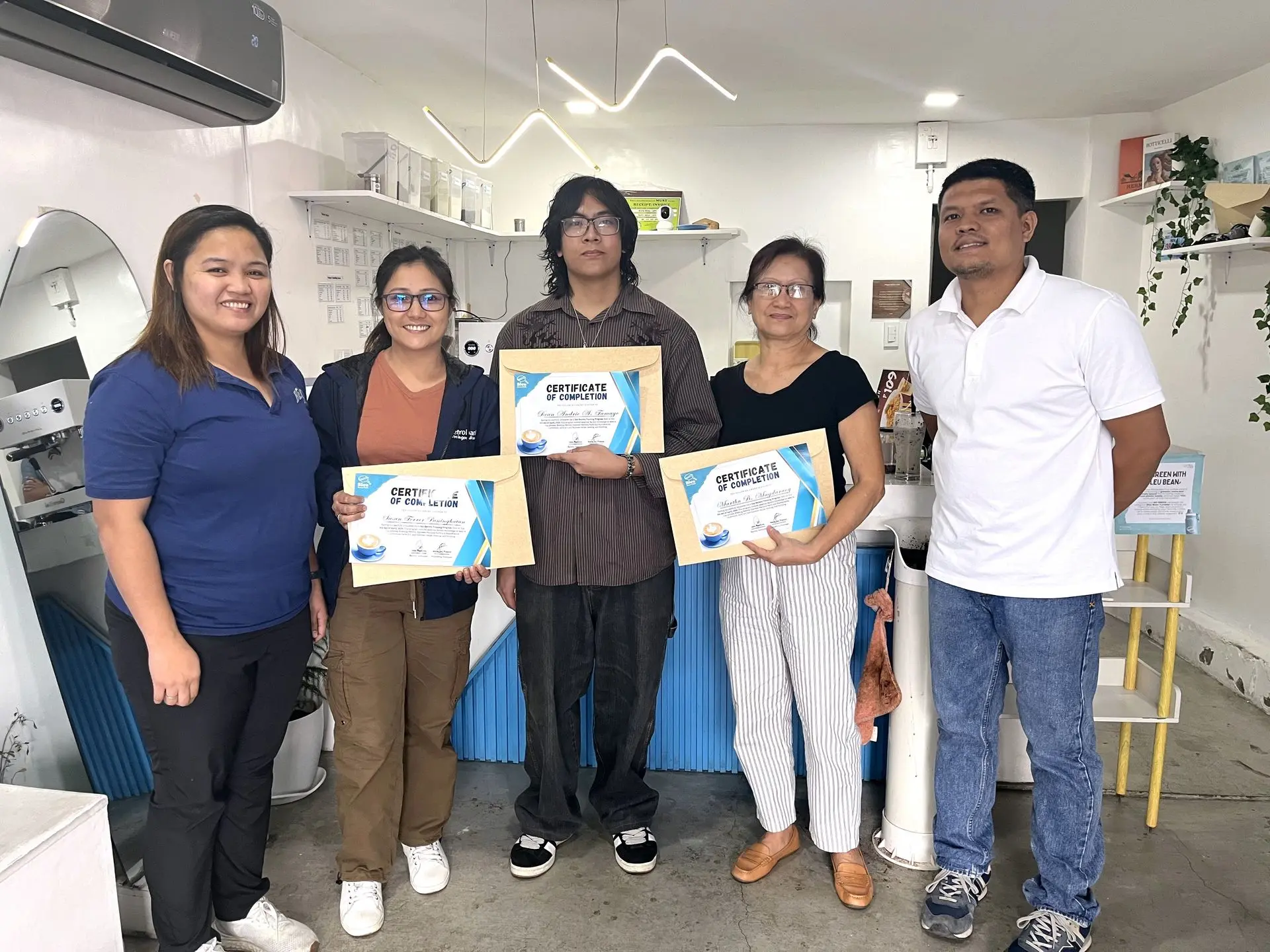 Bleu Bean Cafe - Barista Training