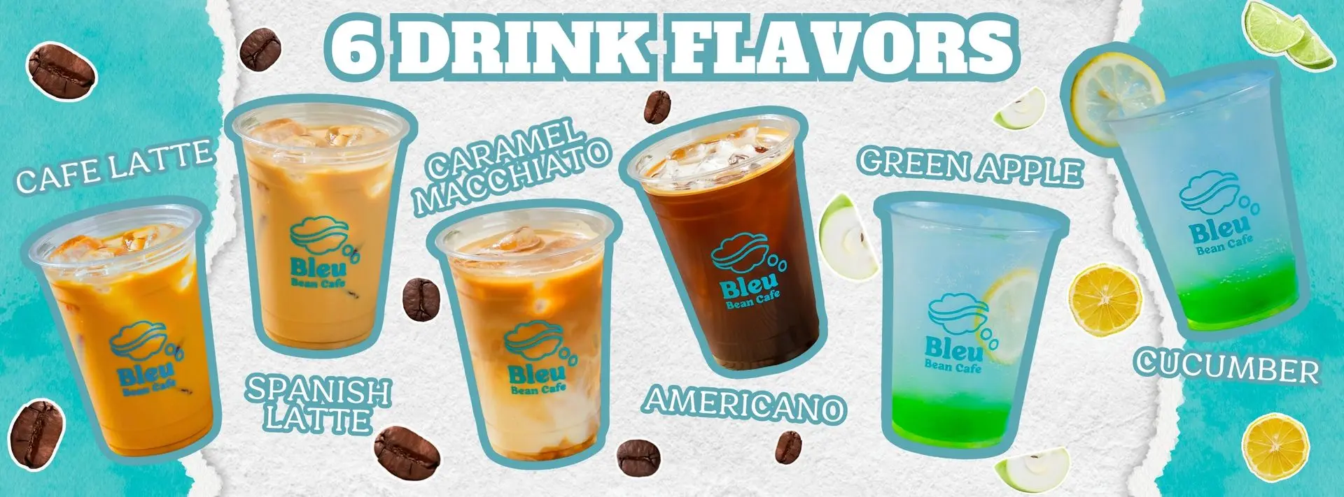 Bleu Bean Cafe - Drinks